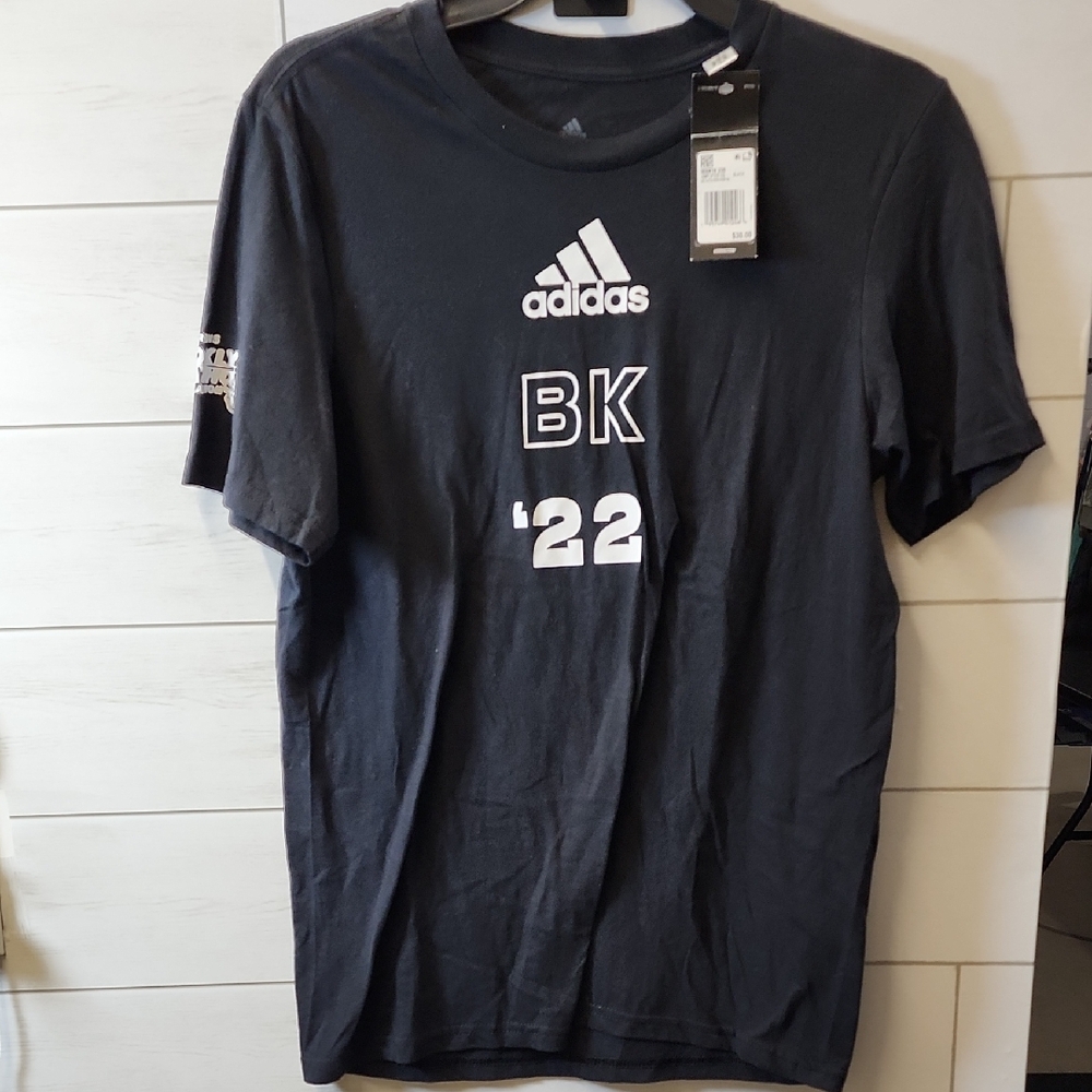 NWT Adidas Men's Black Graphic T-Shirt